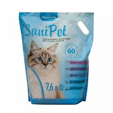 Наповнювач Sani Pet для котячих туалетів силікагелевий, 7,6 л