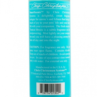 Парфуми для собак і котів Chris Christensen Smart Scents Tropical Breeze 473 мл