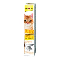 Паста для котів GimCat DUO PASTE Multi-vitamin 12 vitamins with cheese 12 вітамінів та сир, 50 г