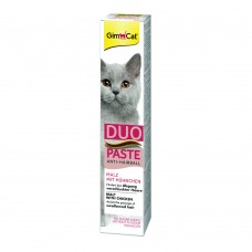 Паста для котів з чутливим травленням GimCat DUO PASTE Anti-hairball malt with chicken мальт та курка, 50 г