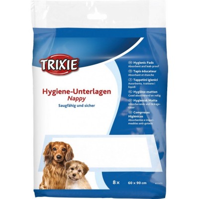Пелюшки Trixie для собак, 60 x 90 см, 8 шт. (целюлоза) Пелюшки Trixie для собак, 60 x 90 см, 8 шт. (целюлоза)