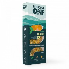 Пончики Speciаl One «Петрушка, чумиза, календула» для декоративних гризунів, 50 г