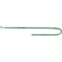 Повідець Trixie Premium регульований двошаровий для собак M–L 2 м 20 мм світло-зелений