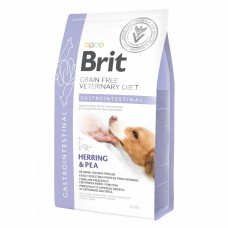 Сухий корм Brit GF VetDiet Dog Gastrointestinal для собак, при порушеннях травлення, з оселедцем, лососем та горохом, 12 кг