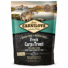 Сухий корм Carnilove Fresh Carp & Trout для дорослих собак всіх порід, риба, 1,5 кг