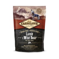 Сухий корм Carnilove Lamb & Wild Boar для дорослих собак всіх порід, ягня та кабан, 1,5 кг
