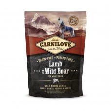 Сухий корм Carnilove Lamb & Wild Boar для дорослих собак всіх порід, ягня та кабан, 1,5 кг