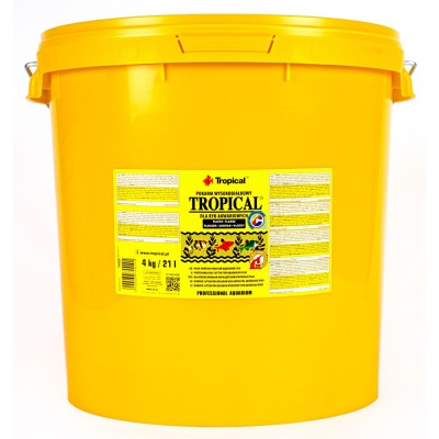 Сухий корм Tropical «Tropical» для всіх акваріумних риб, 4 кг (пластівці) Сухий корм Tropical «Tropical» для всіх акваріумних риб, 4 кг (пластівці)