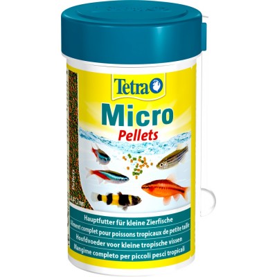Корм Tetra Micro Pellets для акваріумних дрібних рибок, 100 мл (гранули) Корм Tetra Micro Pellets для акваріумних дрібних рибок, 100 мл (гранули)