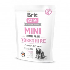 Сухий корм Brit Care GF Mini Yorkshire для йоркширських тер'єрів, з лососем та тунцем, 400 г