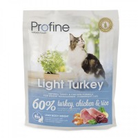 Сухий корм Profine Light для котів із зайвою вагою, з індичкою та куркою, 300 г