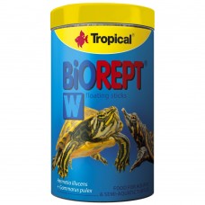 Сухий корм Tropical Biorept W для водоплавних черепах, 300 г (гранули)