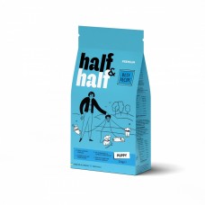 Сухий корм Half&Half для цуценят усіх порід, із яловичиною, 2 кг