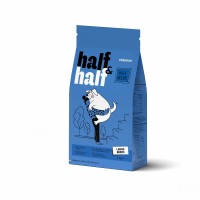 Сухий корм Half&Half для дорослих собак великих порід, із яловичиною, 2 кг