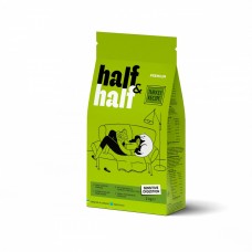 Сухий корм Half&Half для котів із чутливим травленням, з індичкою, 2 кг