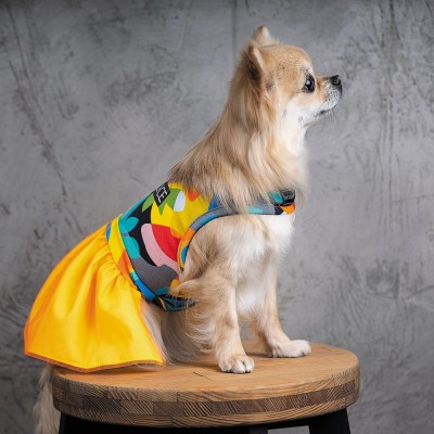 Сукня Pet Fashion «Sun» для собак, розмір M, жовта