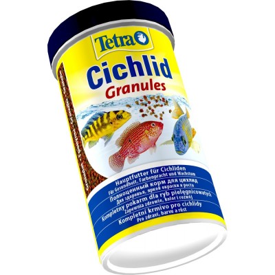 Корм Tetra Cichlid Granules для рибок цихлід, 500 мл (гранули)