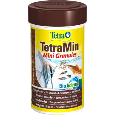 Корм Tetra Min Mini Granules для акваріумних рибок, 45 г (гранули)