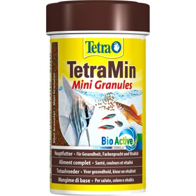 Корм Tetra Min Mini Granules для акваріумних рибок, 45 г (гранули)