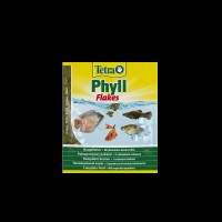 Корм Tetra Phyll Flakes для травоїдних рибок, 12 г (пластівці)