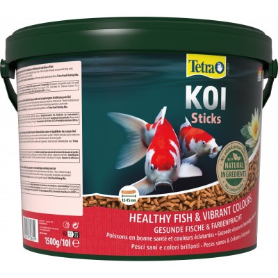 Корм Tetra Pond KOI Sticks для риб коропів кої, 10 л (гранули)