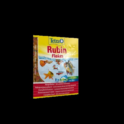 Корм Tetra Rubin Flakes для акваріумних рибок, для забарвлення, 12 г (пластівці)