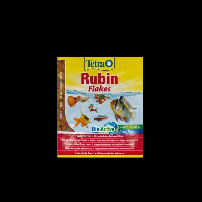 Корм Tetra Rubin Flakes для акваріумних рибок, для забарвлення, 12 г (пластівці)