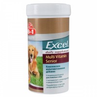 Вітаміни 8in1 Excel «Multi Vitamin Senior» для літніх собак, 70 шт (мультивітамін)