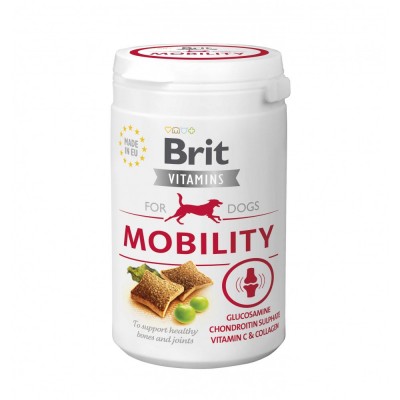 Вітаміни для собак Brit Vitamins Mobility для суглобів, 150 г Вітаміни для собак Brit Vitamins Mobility для суглобів, 150 г
