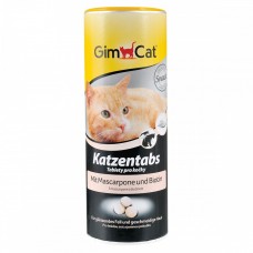 Вітаміни GimCat Katzentabs для котів, таблетки з маскарпоне та біотином, 425 г