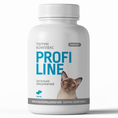 Вітаміни Provet Profiline для котів Таурин Комплекс, 180 таб.