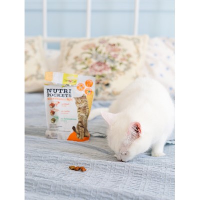 Вітамінні ласощі GimCat Nutri Pockets для котів, мультивітамін мікс, 150 г