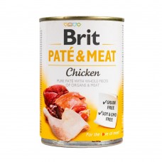 Вологий корм Brit Care Pate & Meat для собак, з куркою, 400 г