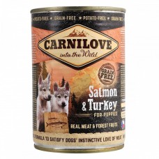 Вологий корм Carnilove Salmon & Turkey для цуценят, лосось та індичка, 400 г