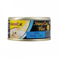 Вологий корм GimCat Shiny Cat Filet для котів, тунець, 70 г