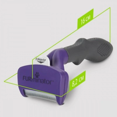 Фурмінатор FURminator для котів із короткою шерстю, розмір L