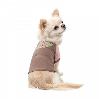 Футболка Pet Fashion для дівчинки Rose XS