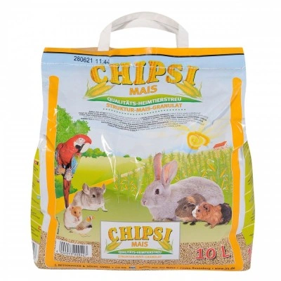 Наповнювач Chipsi Mais для дрібних тварин, кукурудзяний, 10 л