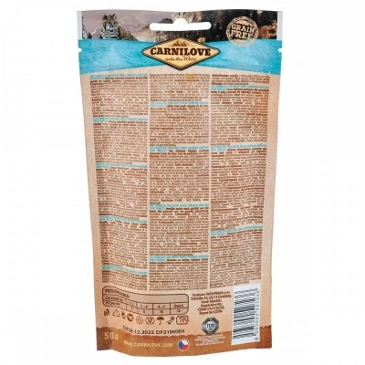 Ласощі Carnilove Cat Semi Moist Snack для котів, сардина та петрушка, 50 г