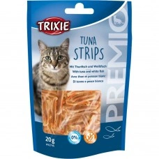 Ласощі Trixie Premio Tuna Strips для котів з тунцем і білою рибою 20 г