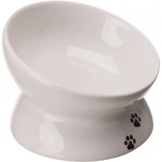 Миска Trixie для котів керамічна 150 мл d13 cм біла