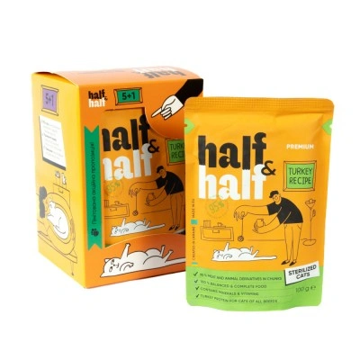 Набір вологих кормів Half&Half Набір вологих кормів Half&Half