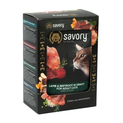 Набір вологих кормів Savory 