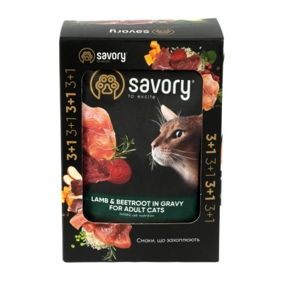 Набір вологих кормів Savory 
