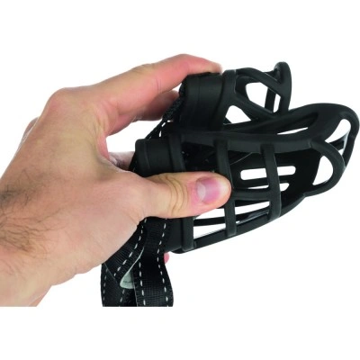 Намордник Trixie Muzzle Flex для собак, силіконовий, XL-XXL (чорний)
