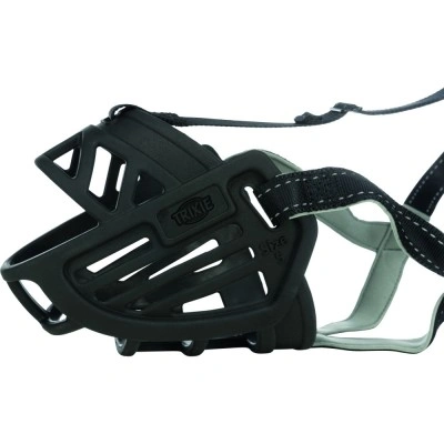 Намордник Trixie Muzzle Flex для собак, силіконовий, XL-XXL (чорний)