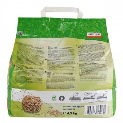 Наповнювач Cat’s Best Original для котячого туалету, деревний, 10 л/4.3 кг