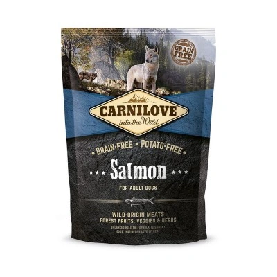 Сухий корм Carnilove Salmon для дорослих собак всіх порід, лосось, 1,5 кг Сухий корм Carnilove Salmon для дорослих собак всіх порід, лосось, 1,5 кг