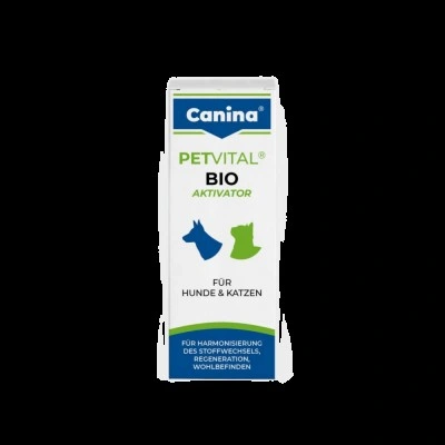 Вітаміни Canina PetVital Bio-Aktivator для собак та котів, комплекс з амінокислотами та залізом, 20 мл Вітаміни Canina PetVital Bio-Aktivator для собак та котів, комплекс з амінокислотами та залізом, 20 мл