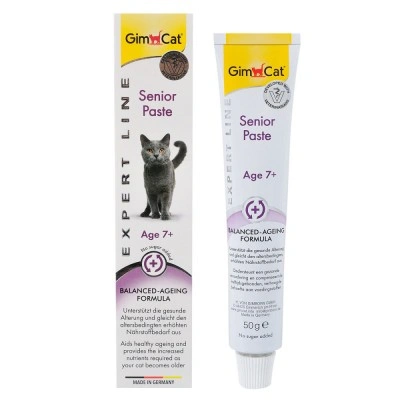 Вітаміни GimCat Expert Line Senior для котів, старше 7 років, 50 г Вітаміни GimCat Expert Line Senior для котів, старше 7 років, 50 г